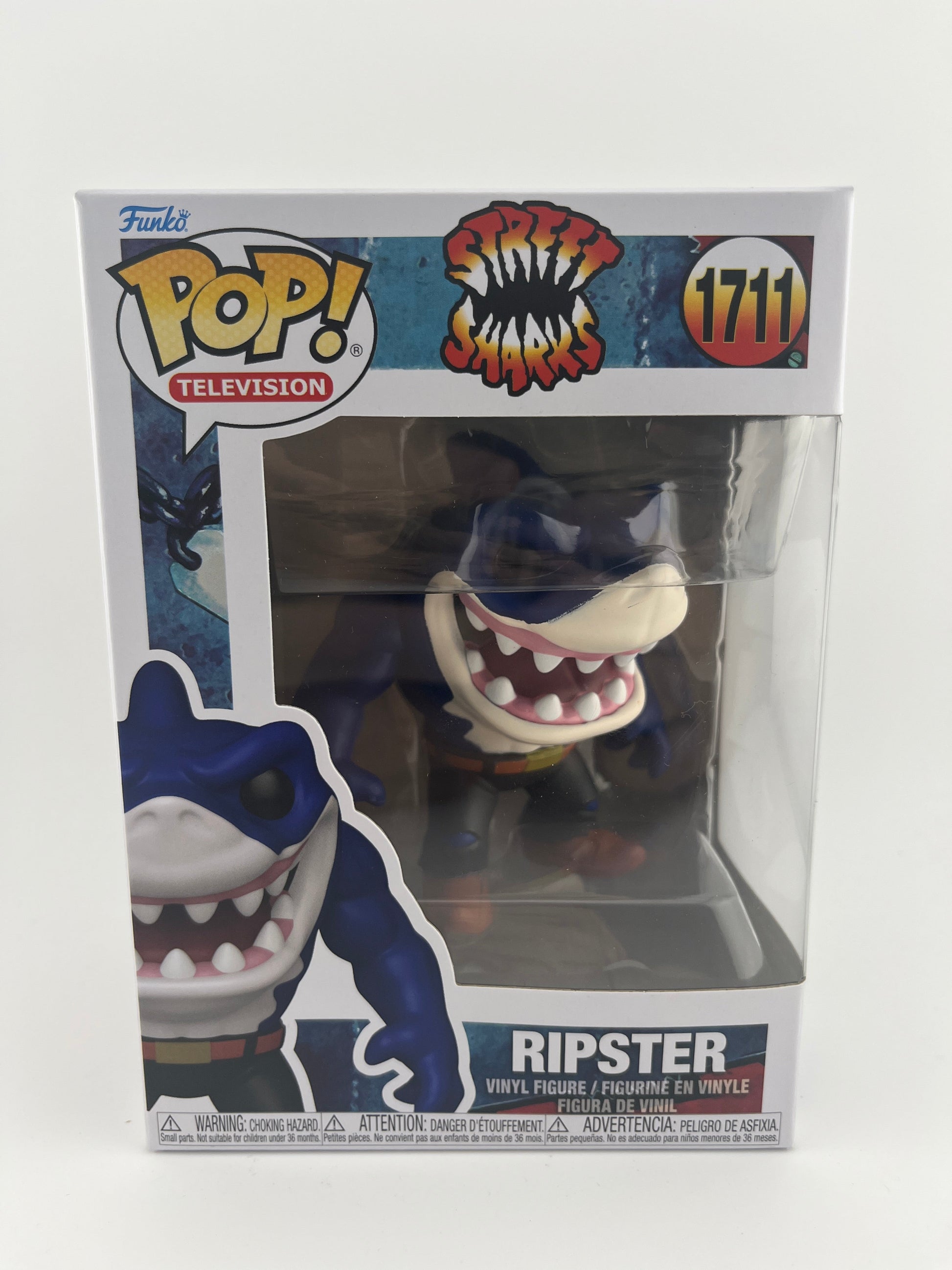 Funko POP! Television - Street Sharks "Ripster" #1711 B.N.I.B +combinedshipping FRENLY BRICKS - Open 7 Days