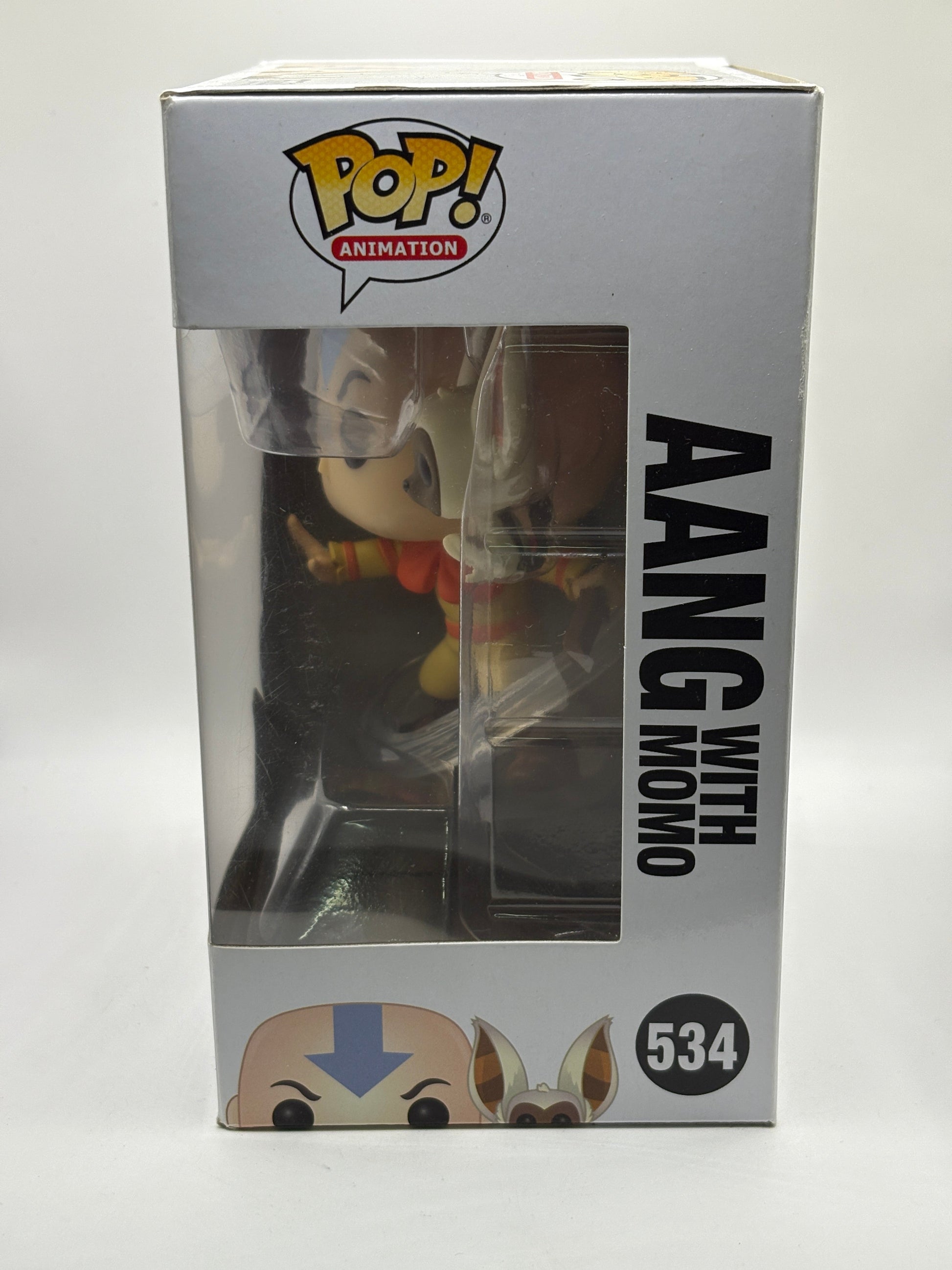 Funko POP! Animation Avatar #534 Aang with Momo Vinyl Figures FRENLY BRICKS - Open 7 Days