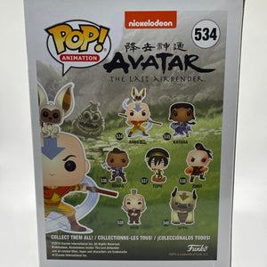 Funko POP! Animation Avatar #534 Aang with Momo Vinyl Figures FRENLY BRICKS - Open 7 Days