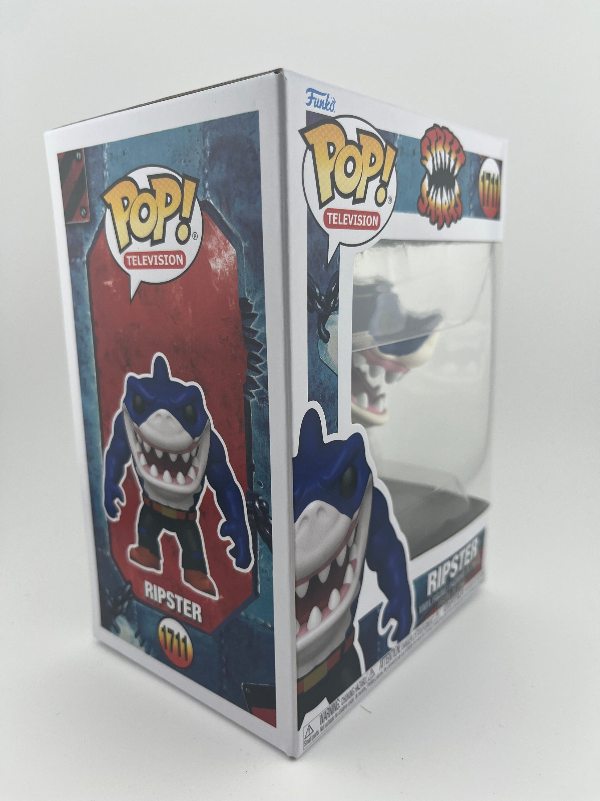 Funko POP! Television - Street Sharks "Ripster" #1711 B.N.I.B +combinedshipping FRENLY BRICKS - Open 7 Days