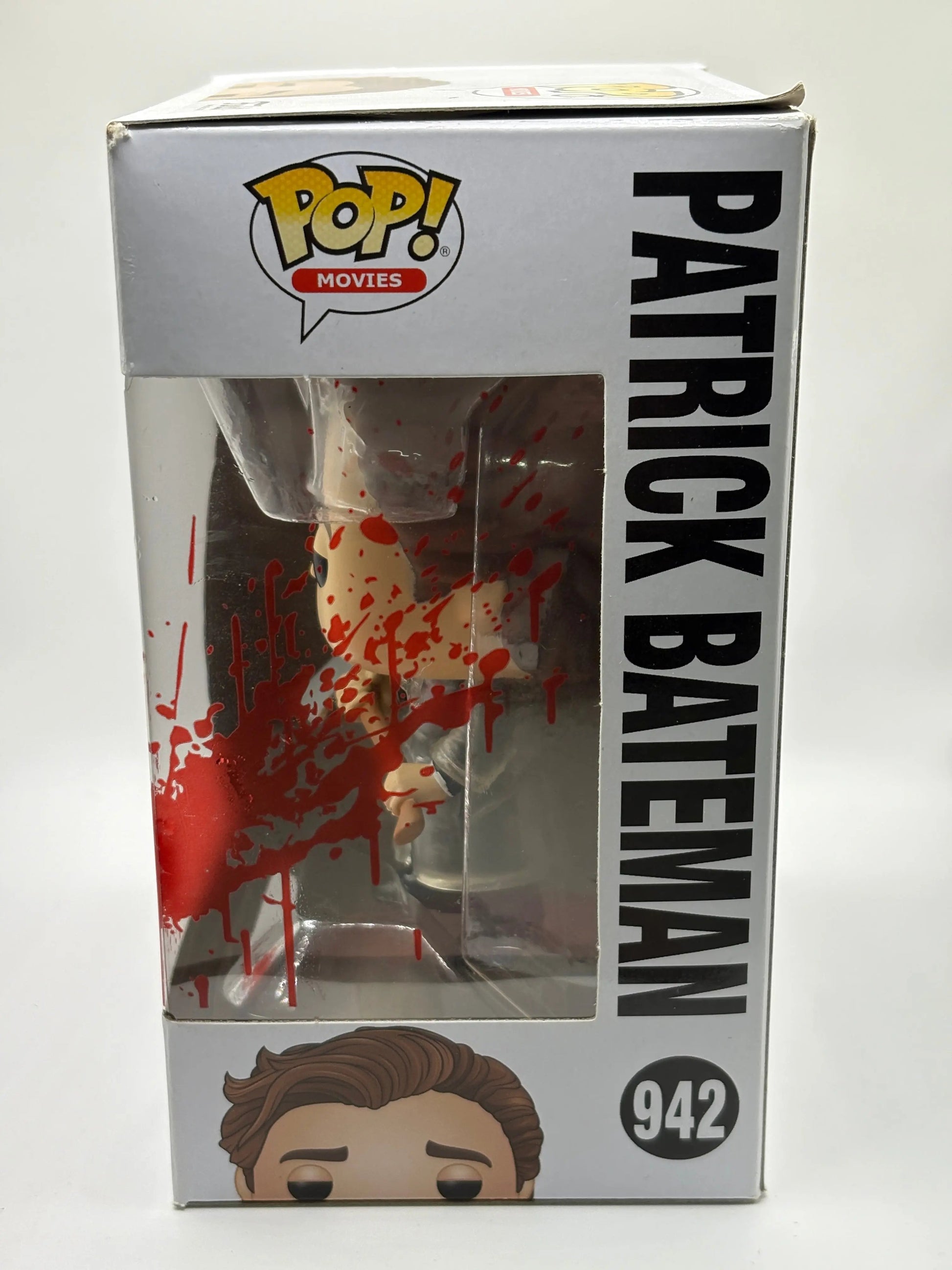 Funko POP! Movies American Psycho #942 Patrick Bateman FRENLY BRICKS - Open 7 Days