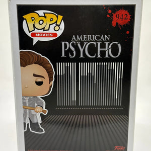 Funko POP! Movies American Psycho #942 Patrick Bateman FRENLY BRICKS - Open 7 Days