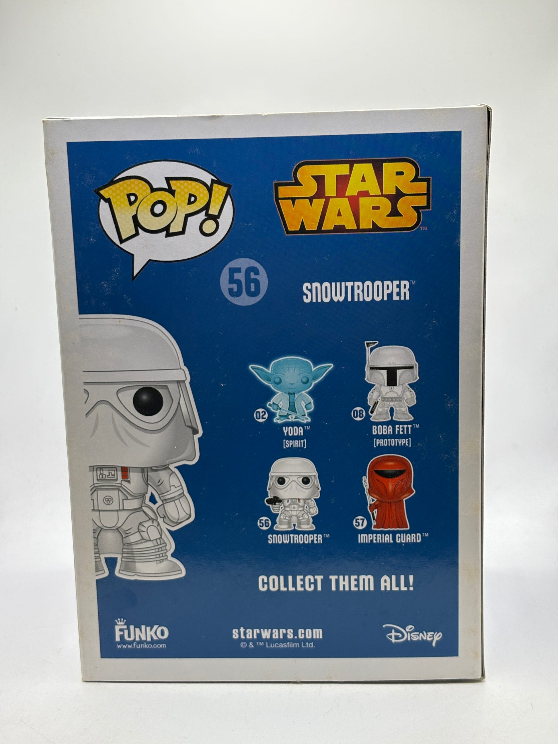 Funko POP! Star Wars #56 Snowtrooper Vinyl Bobble-Head Blue Box image 3