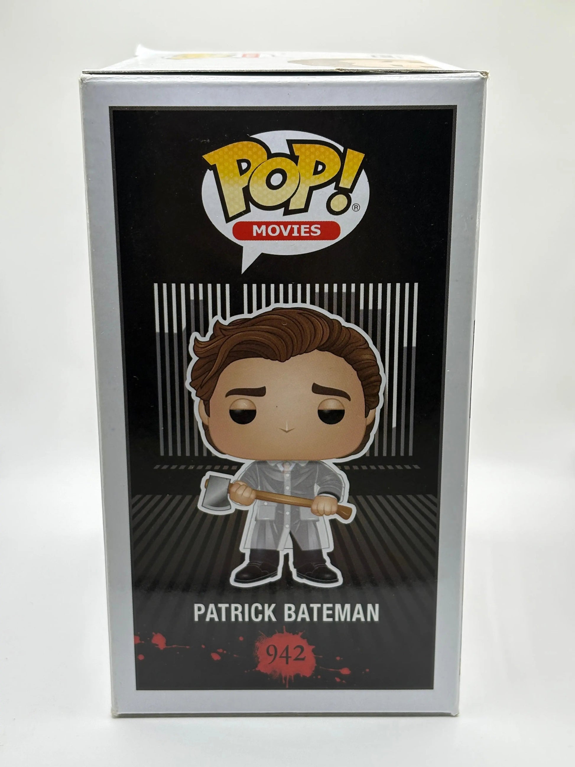Funko POP! Movies American Psycho #942 Patrick Bateman FRENLY BRICKS - Open 7 Days