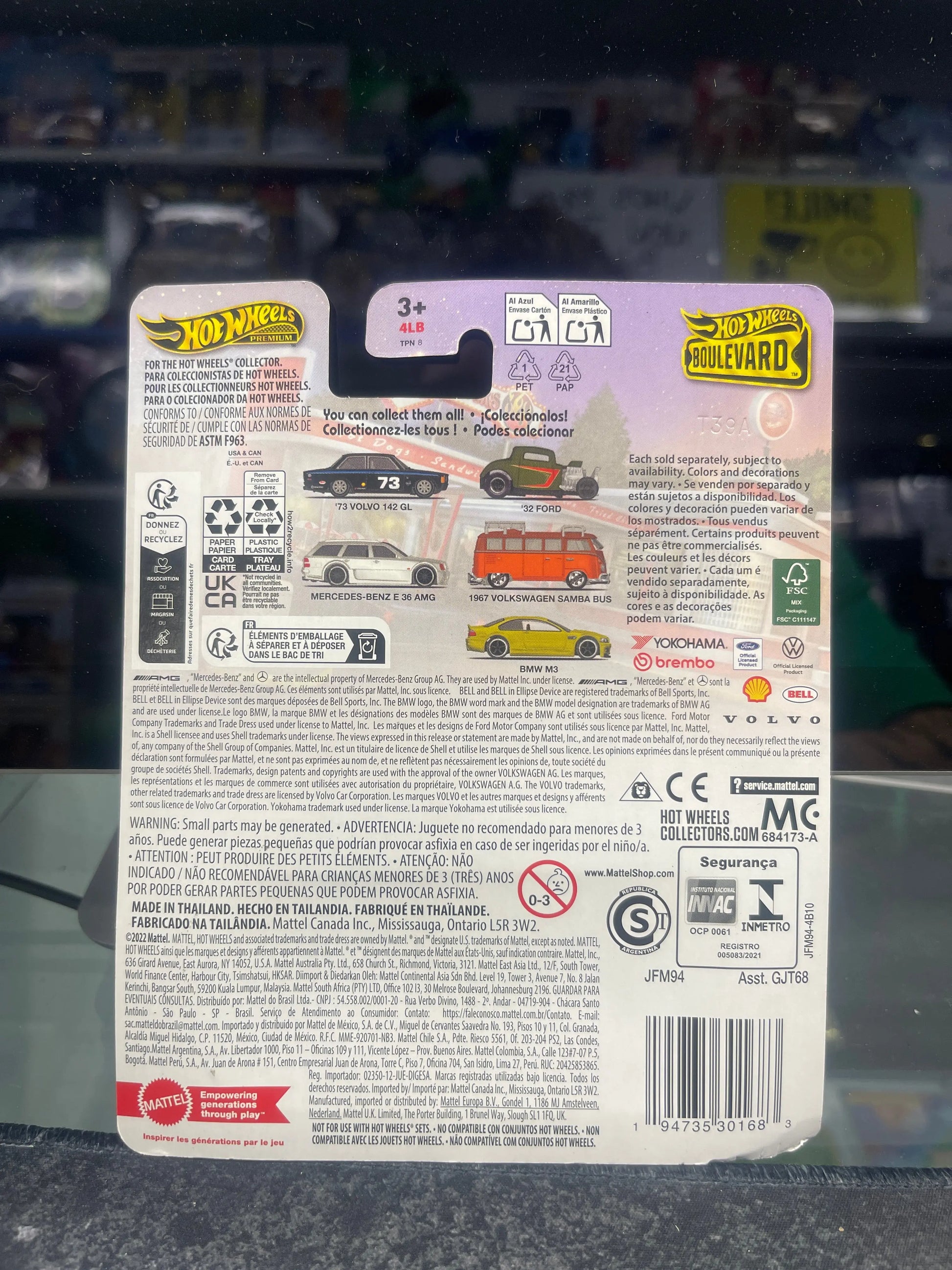 Hot Wheels Premium 1:64 Boulevard 2024 32 Ford FRENLY BRICKS - Open 7 Days