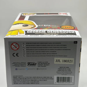 Funko POP! Movies IT #536 Georgie Denbrough Limited Chase Edition FRENLY BRICKS - Open 7 Days