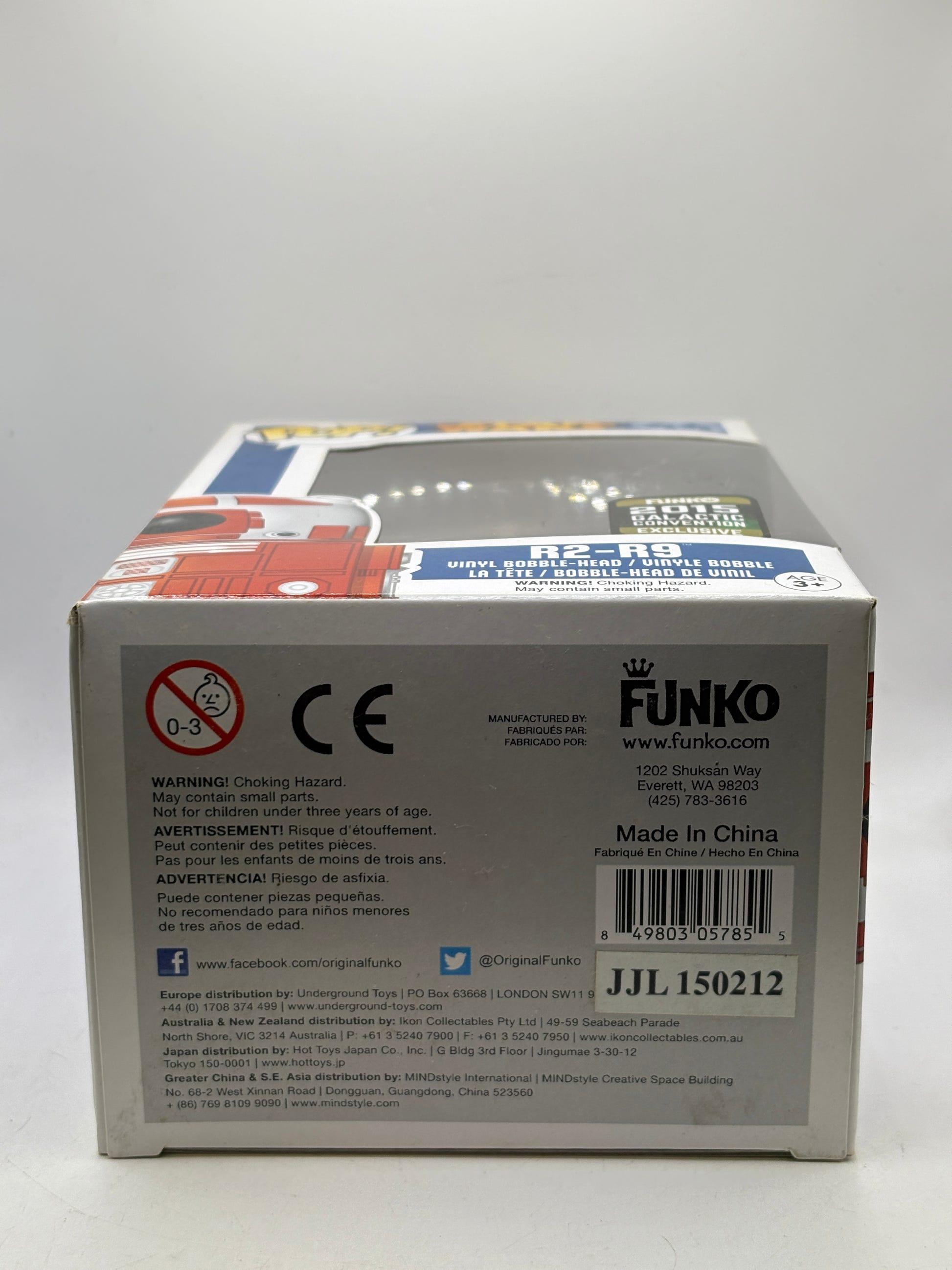 Funko POP! Star Wars #44 R2-R9 Vinyl Bobble-Head 2015 Galactic Convention image 6