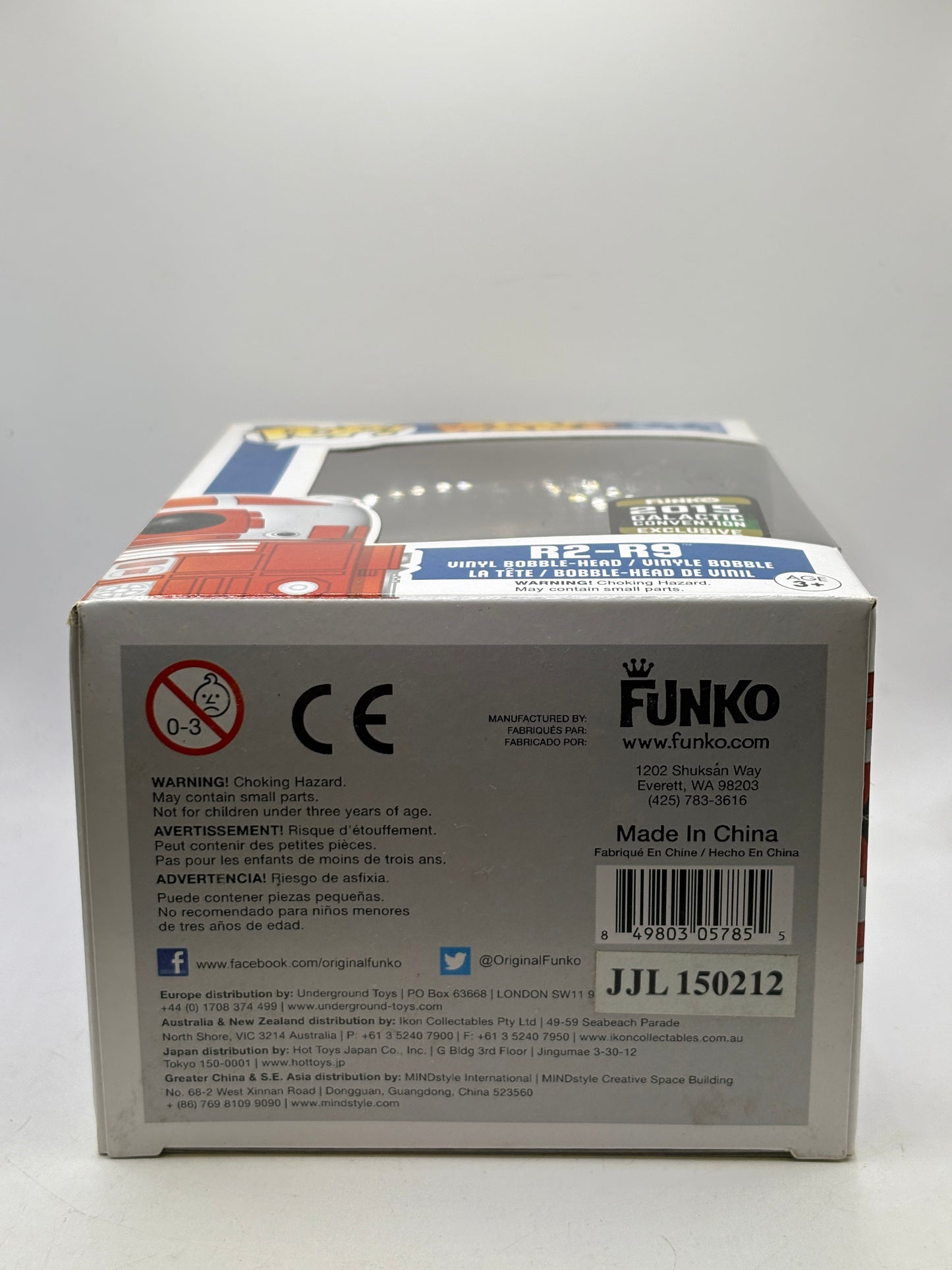 Funko POP! Star Wars #44 R2-R9 Vinyl Bobble-Head 2015 Galactic Convention