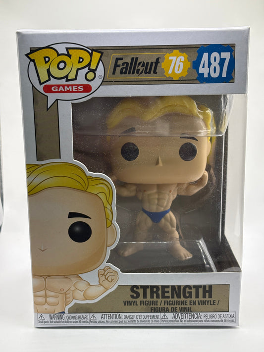 Funko POP! Games Fallout 76 #487 Strength Vinyl Figure FRENLY BRICKS - Open 7 Days