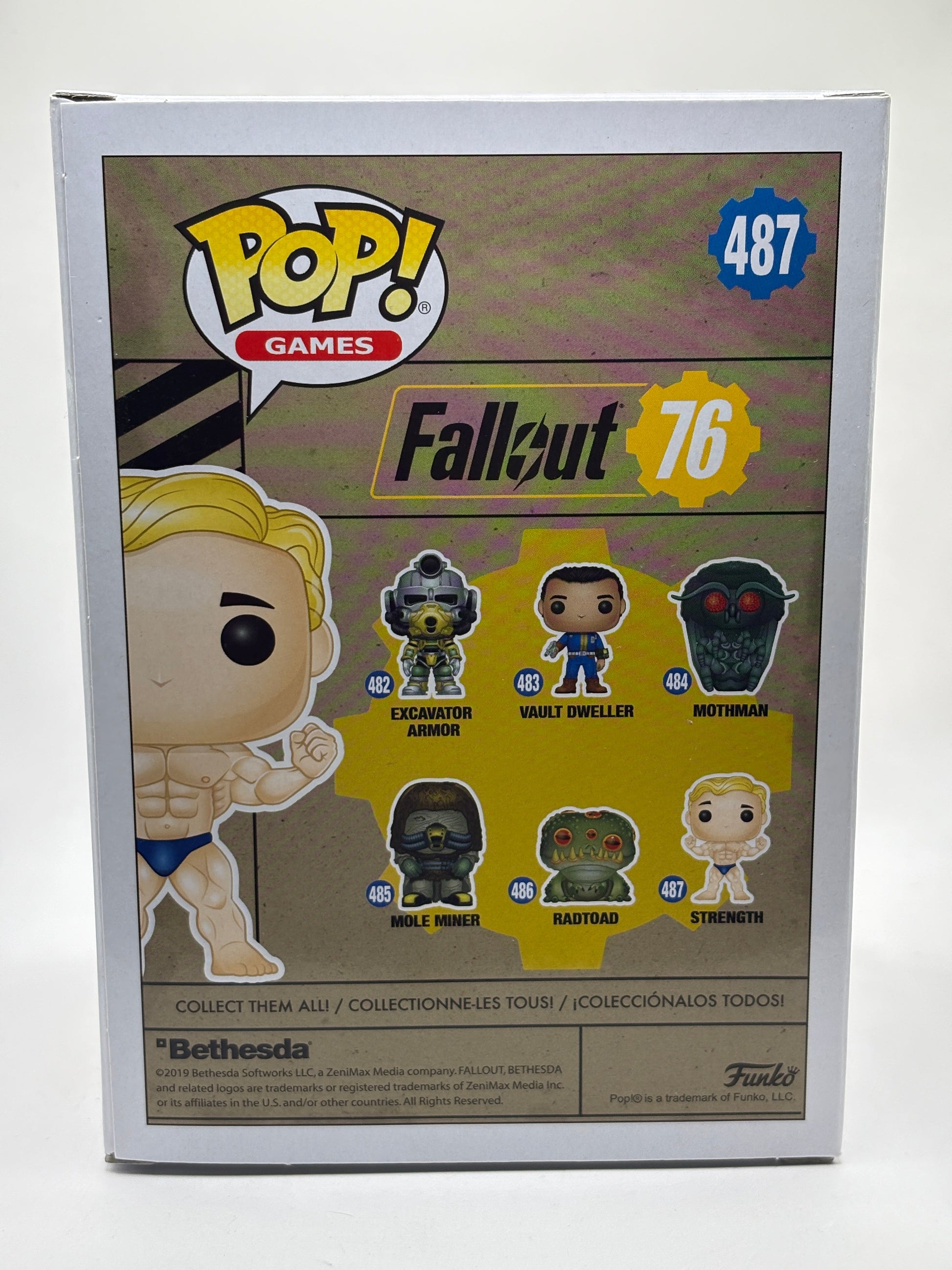 Funko POP! Games Fallout 76 #487 Strength Vinyl Figure FRENLY BRICKS - Open 7 Days