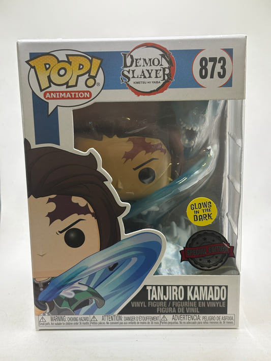 Funko POP! Animation Demon Slayer #873 Tanjiro Kamado Glow SE Vinyl Figure