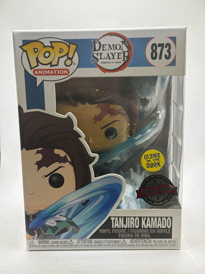 Funko POP! Animation Demon Slayer #873 Tanjiro Kamado Glow SE Vinyl Figure