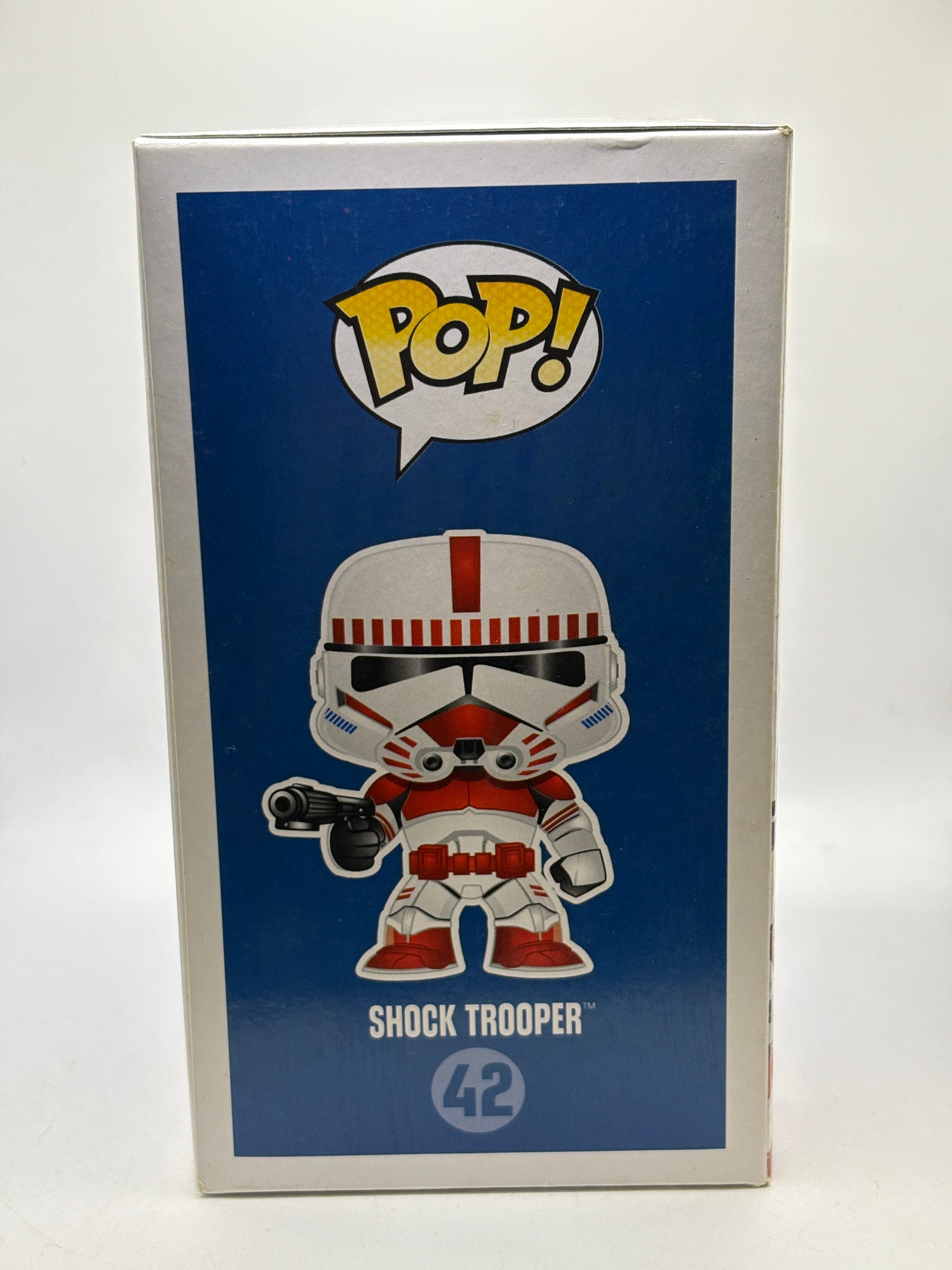 Funko POP! Star Wars #42 Shock Trooper Vinyl Bobble-Head 2015 Galactic Convention image 4