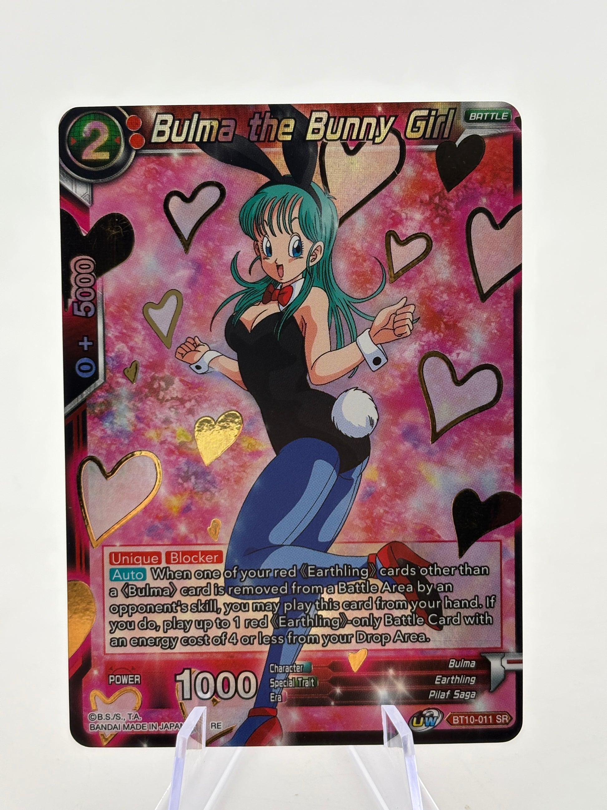 Dragon Ball Super Masters - Bulma the Bunny BT10-011 SR