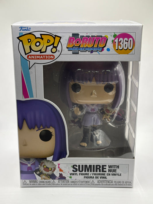 Funko POP! Animation Boruto #1360 Sumire with Nue Vinyl Figure FRENLY BRICKS - Open 7 Days