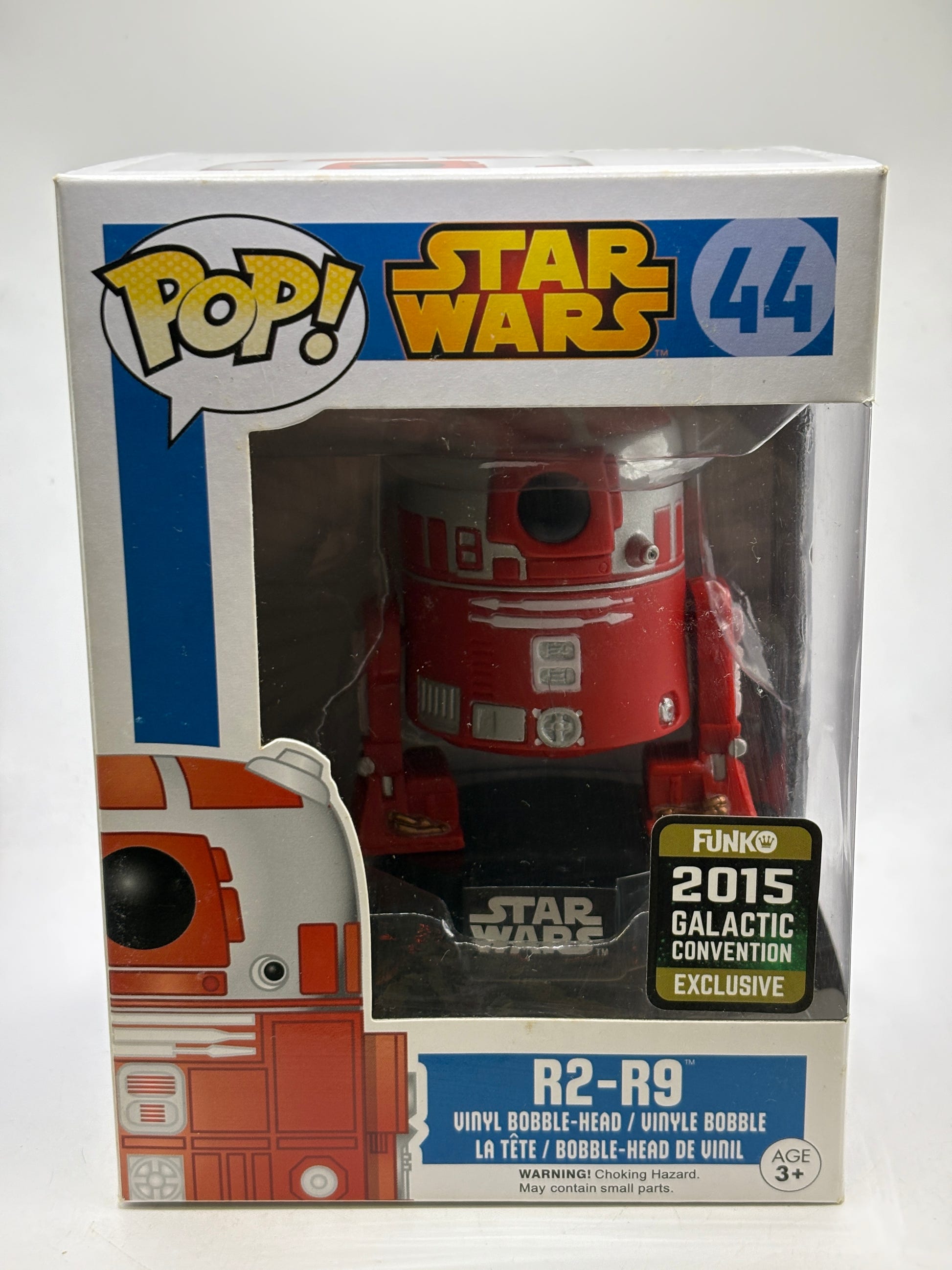 Funko POP! Star Wars #44 R2-R9 Vinyl Bobble-Head 2015 Galactic Convention (1) image 1