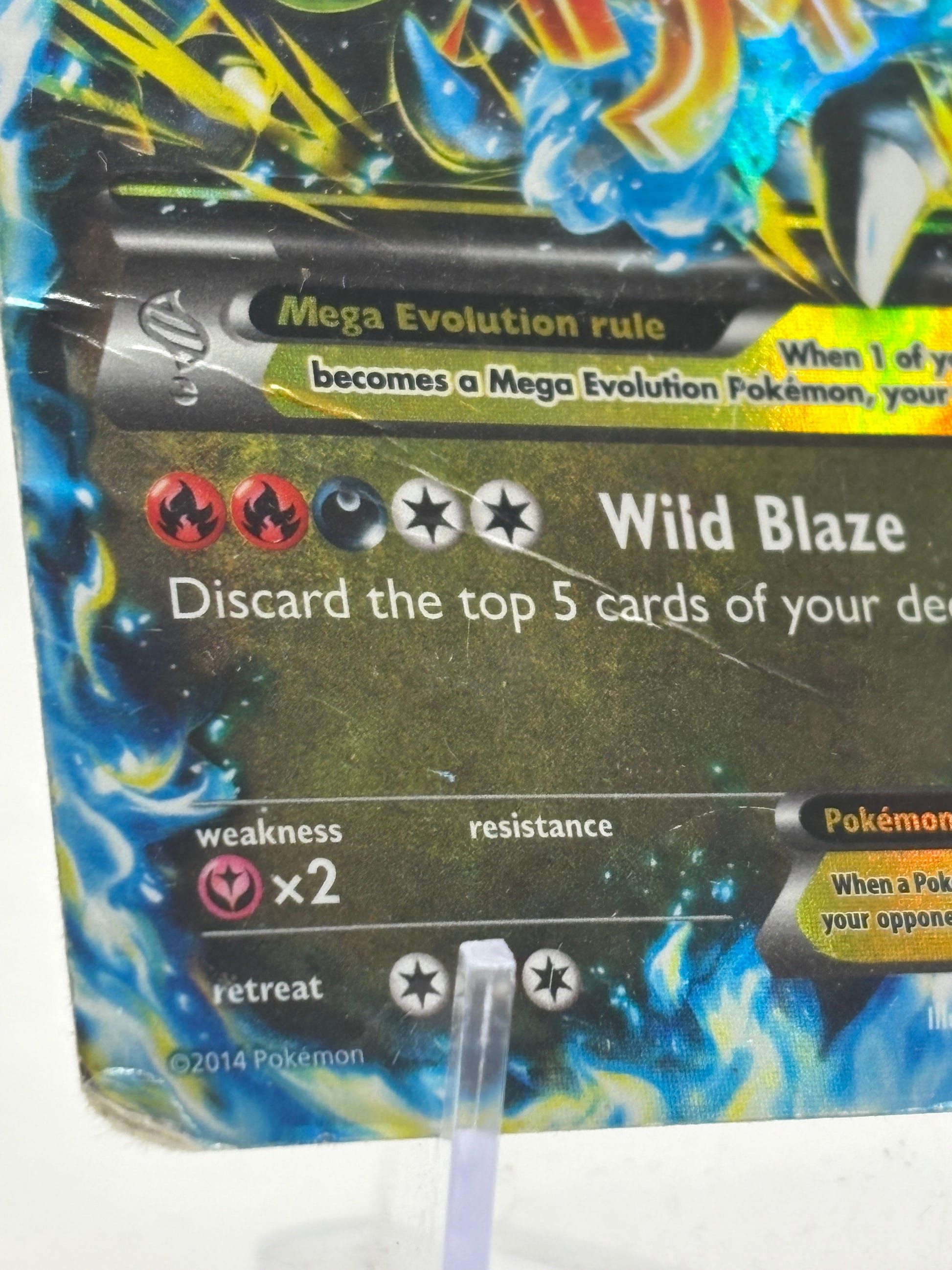Pokémon TCG Mega M Charizard EX Flashfire Holo 69/106 HP/DMG FRENLY BRICKS - Open 7 Days image 2