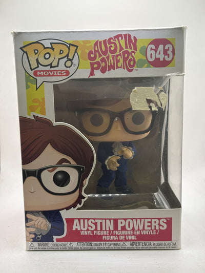 Funko POP! Movies Austin Powers #643 Austin Powers Vinyl Figure Blue Suit