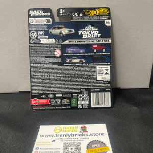 Hot Wheels Premium Fast And Furious Mercedes-Benz 500 SEL 2/5 FRENLY BRICKS - Open 7 Days