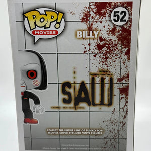 Funko POP! Movies SAW #52 Billy *box damage* FRENLY BRICKS - Open 7 Days