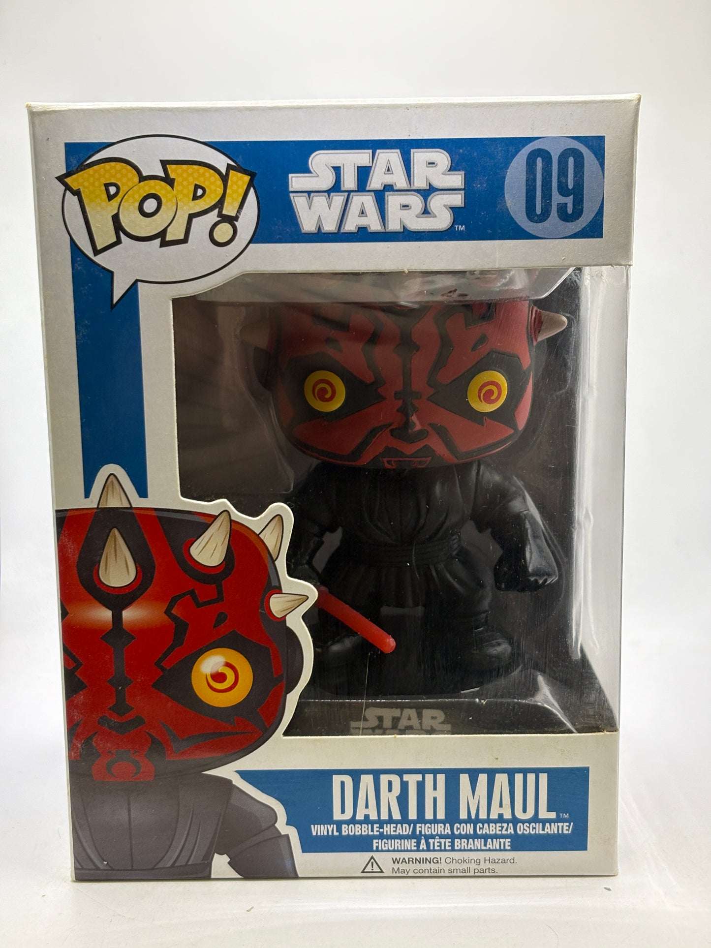 Funko POP! Star Wars #09 Darth Maul Vinyl Bobble-Head Blue Box