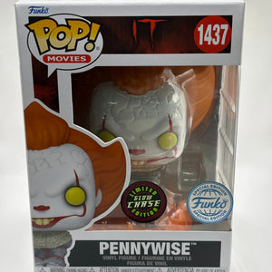 Funko POP! Movies IT #1437 Pennywise Limited Glow Chase SE FRENLY BRICKS - Open 7 Days