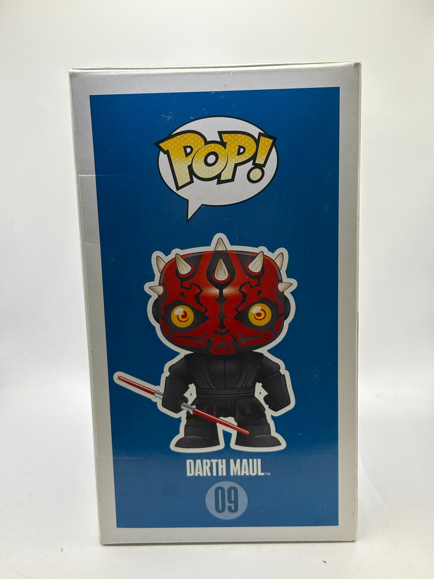 Funko POP! Star Wars #09 Darth Maul Vinyl Bobble-Head Blue Box