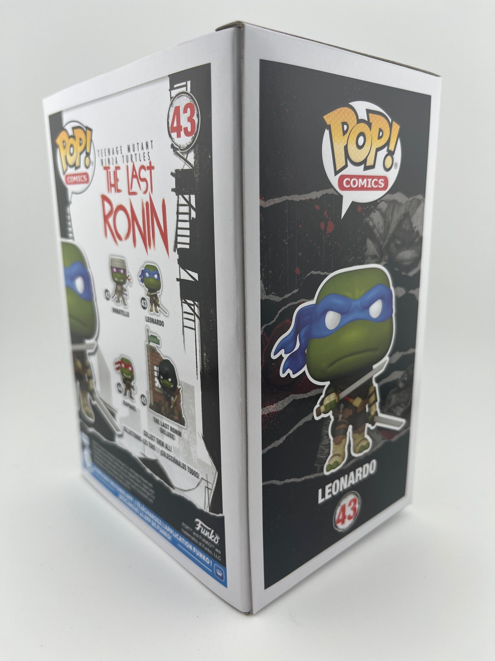 Funko POP! Comics The Last Ronin Leonardo #43 BRAND NEW IN BOX +combinedshipping FRENLY BRICKS - Open 7 Days