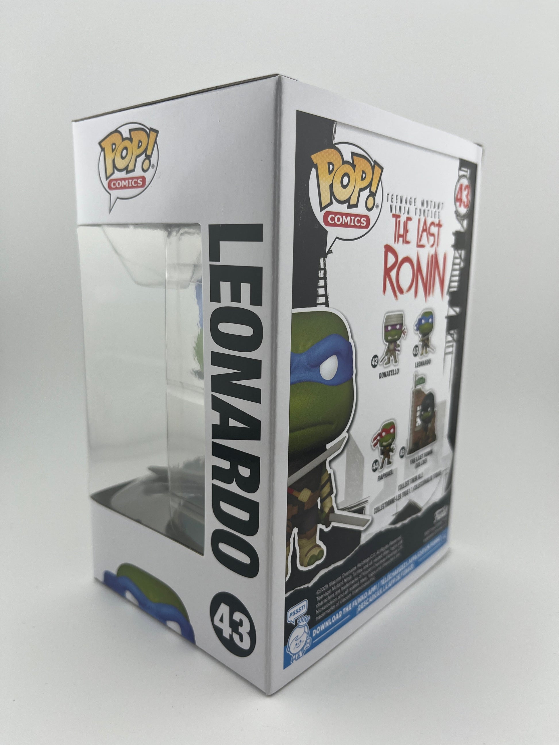 Funko POP! Comics The Last Ronin Leonardo #43 BRAND NEW IN BOX +combinedshipping FRENLY BRICKS - Open 7 Days
