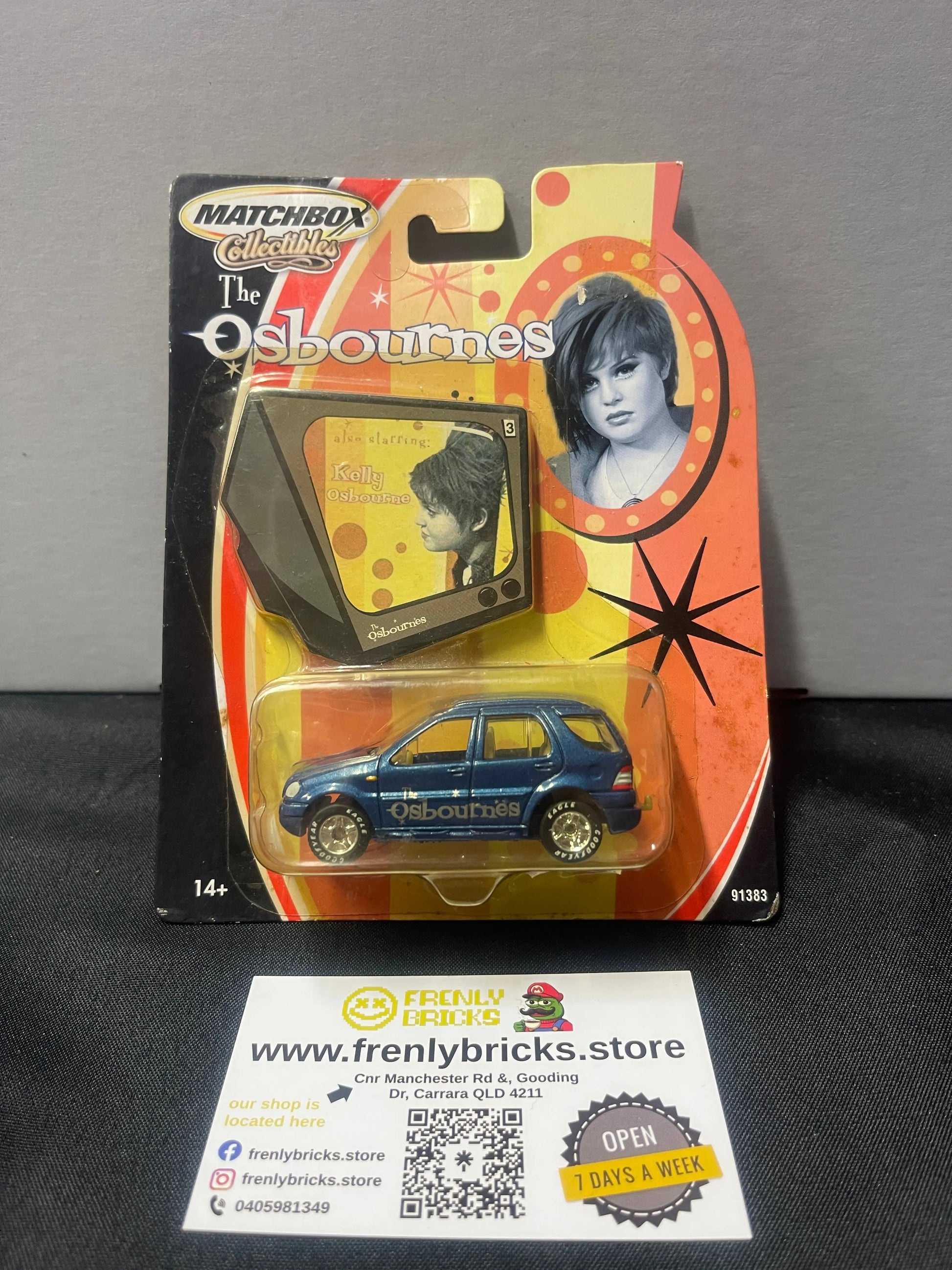 Matchbox Collectibles - The Osbornes - Kelly FRENLY BRICKS - Open 7 Days