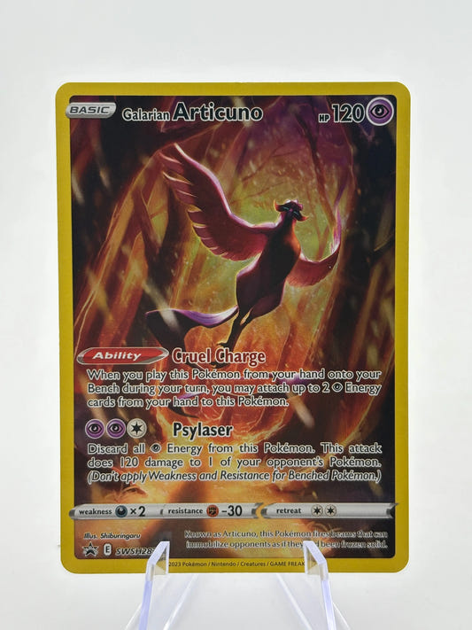 Pokemon TCG SWSH Promos - Galarian Articuno SWSH282 Black Star Promo Lp FRENLY BRICKS - Open 7 Days