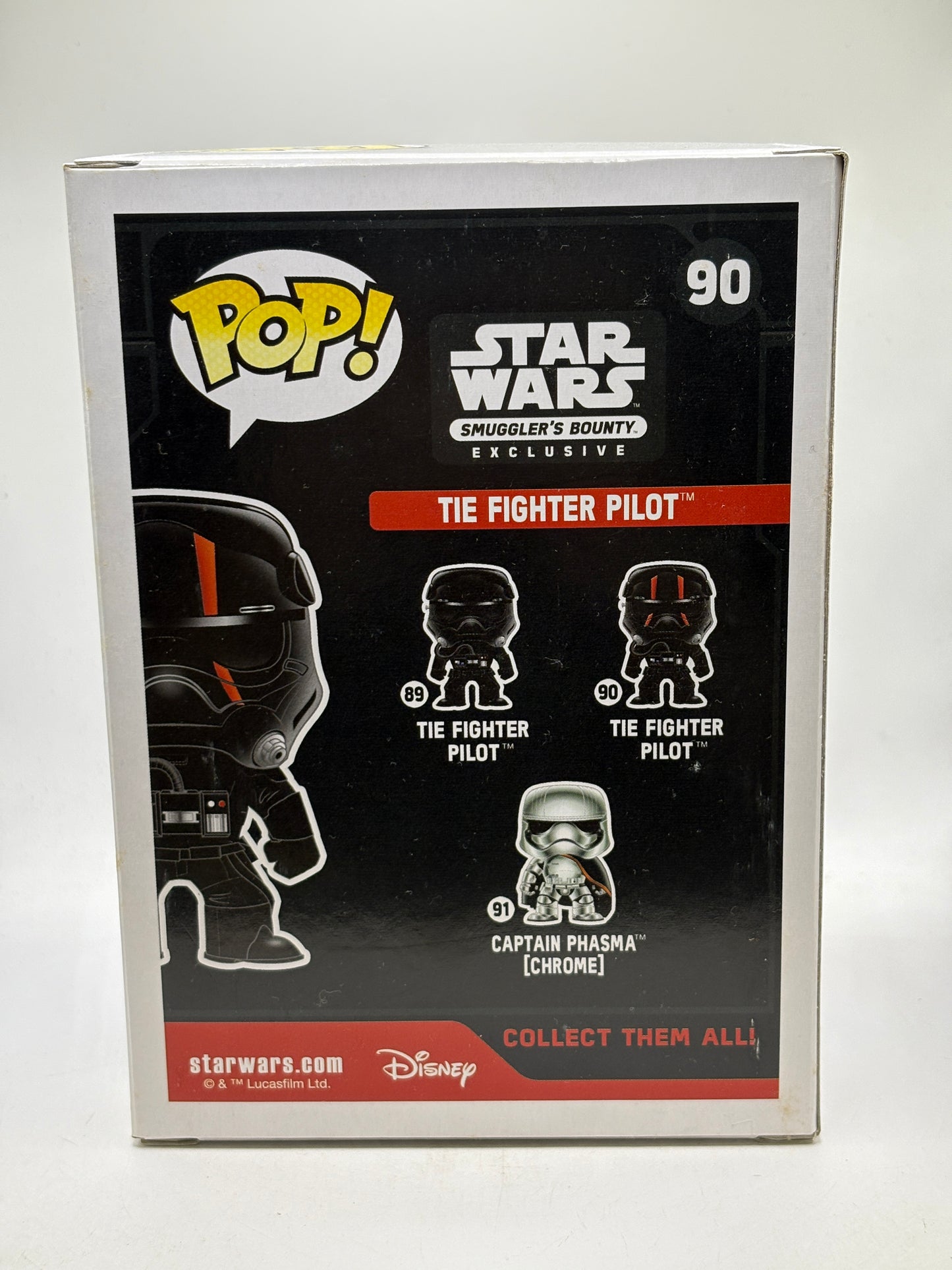 Funko POP! Star Wars Smuggler’s Bounty #90 Tie Fighter Pilot Vinyl Bobble-Head