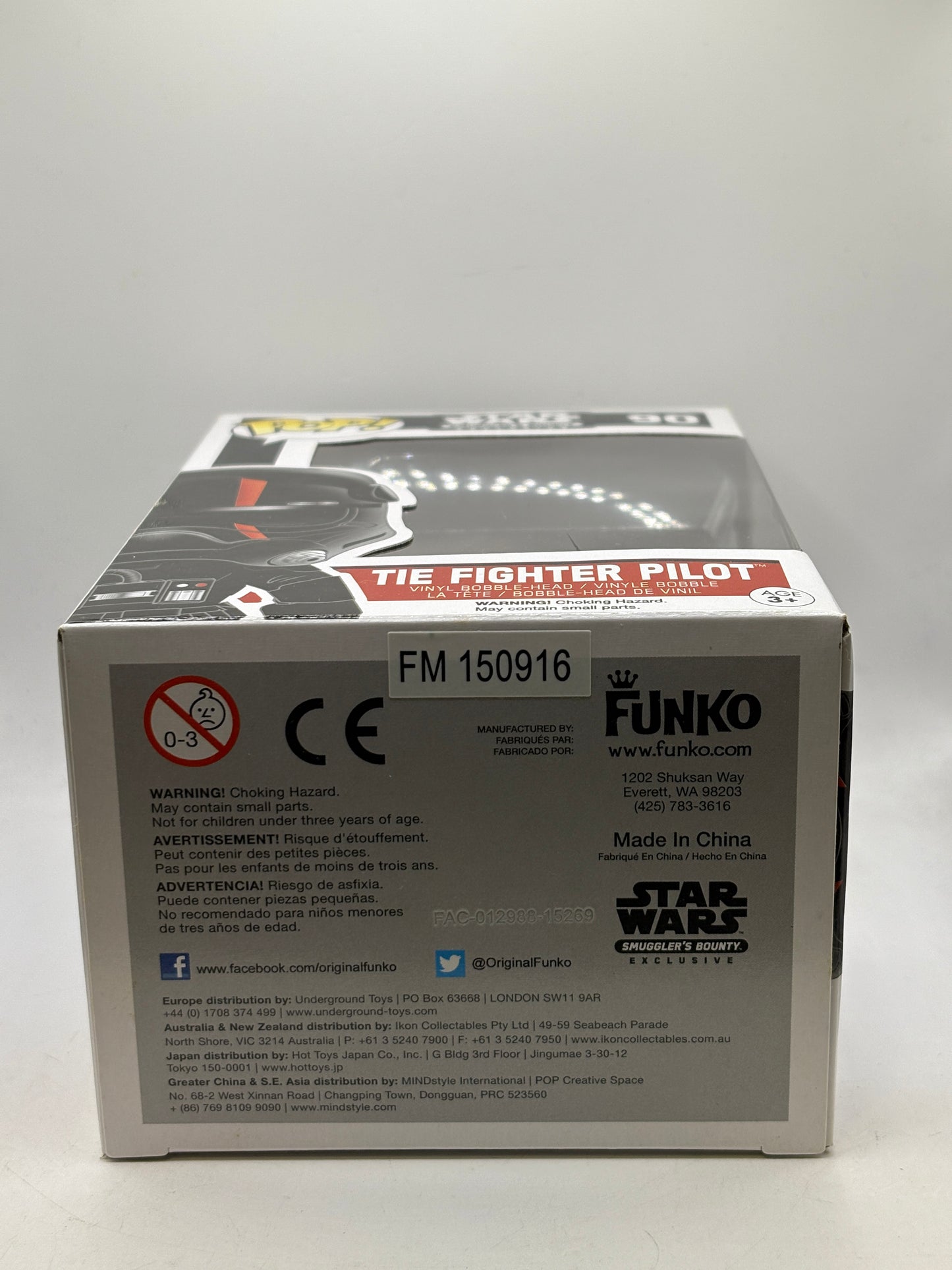 Funko POP! Star Wars Smuggler’s Bounty #90 Tie Fighter Pilot Vinyl Bobble-Head