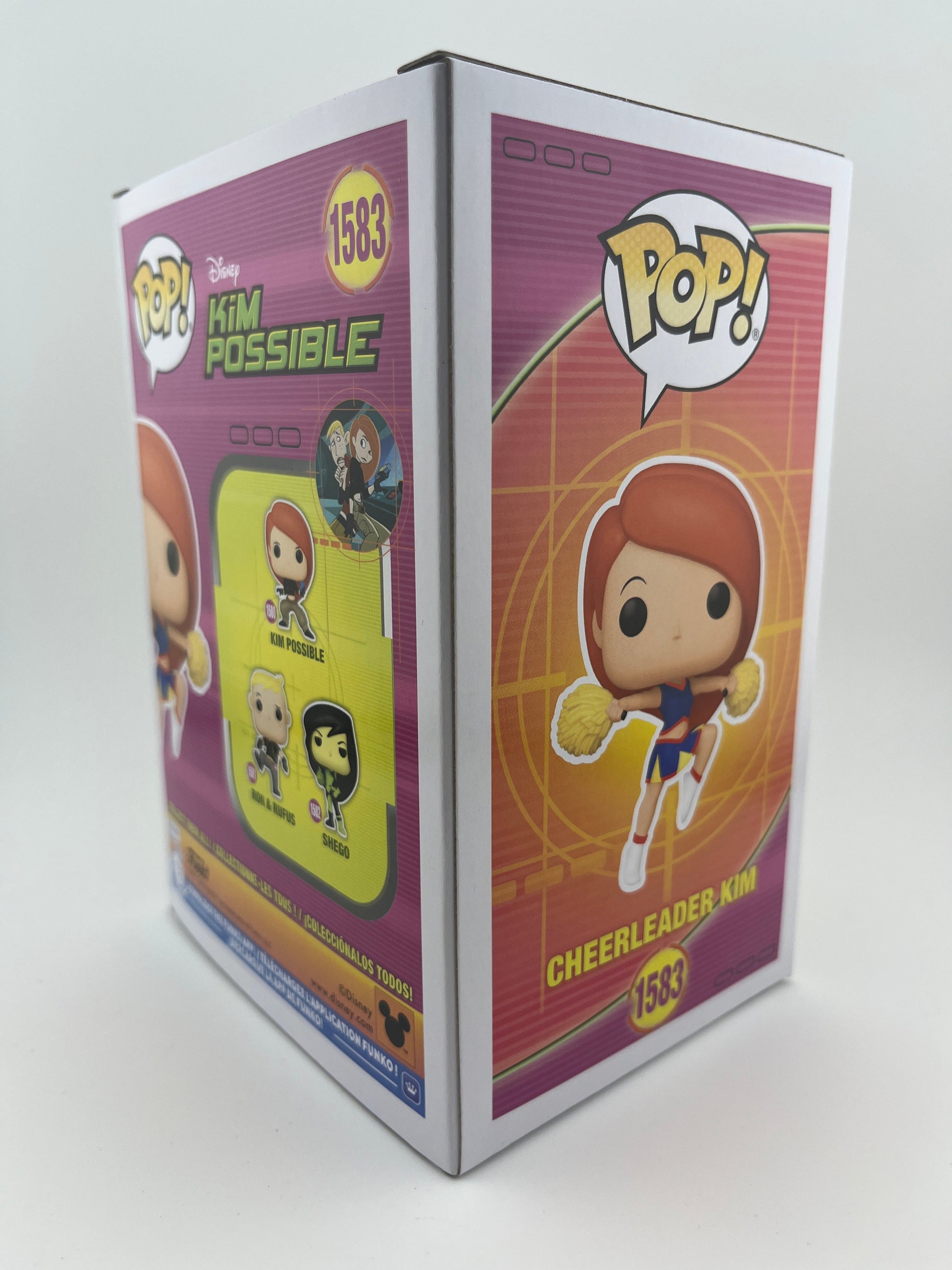 Funko POP Disney Kim Possible Cheerleader Kim #1581 New In Box +combinedshipping FRENLY BRICKS - Open 7 Days