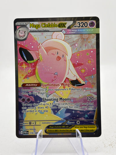 Pokemon TCG Perfect Order - Mega Clefable 119/088 Special Illustration Rare NM
