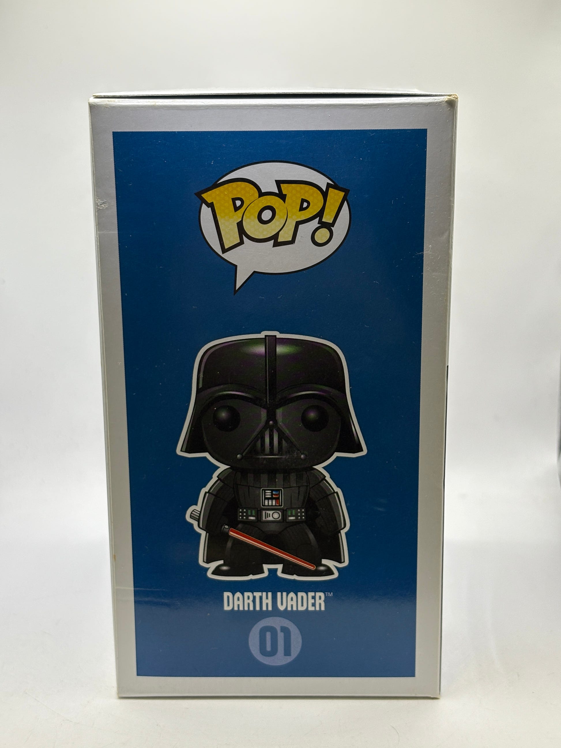 Funko POP! Star Wars #01 Darth Vader Chrome Vinyl Bobble-Head Hot Topic Exclusive image 4