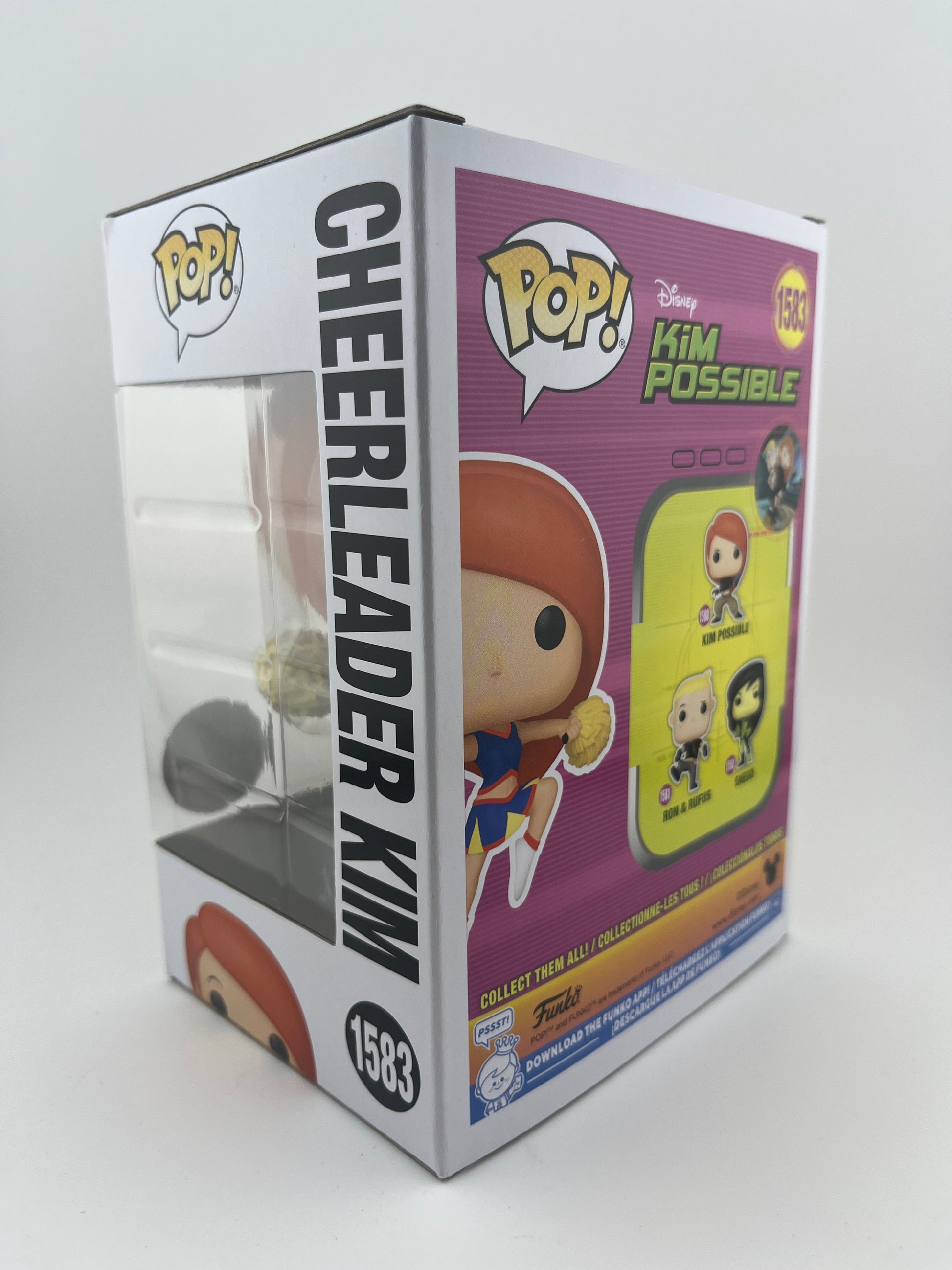 Funko POP Disney Kim Possible Cheerleader Kim #1581 New In Box +combinedshipping FRENLY BRICKS - Open 7 Days