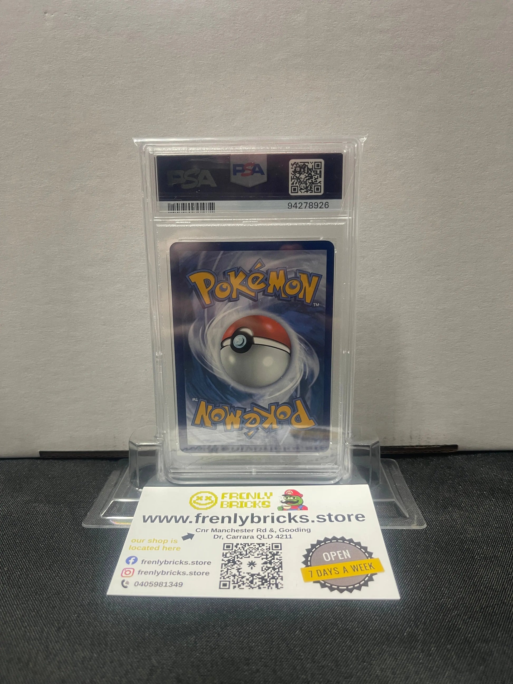2024 Pokémon Miraidon SVP Temporal Forces Pre-Release STAFF PSA 9 MINT FRENLY BRICKS - Open 7 Days