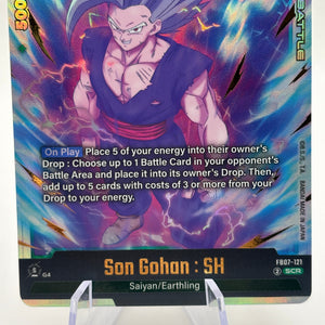 Dragon Ball Super Fusion World - Son Gohan FB07-121 Secret Rare NM FRENLY BRICKS - Open 7 Days
