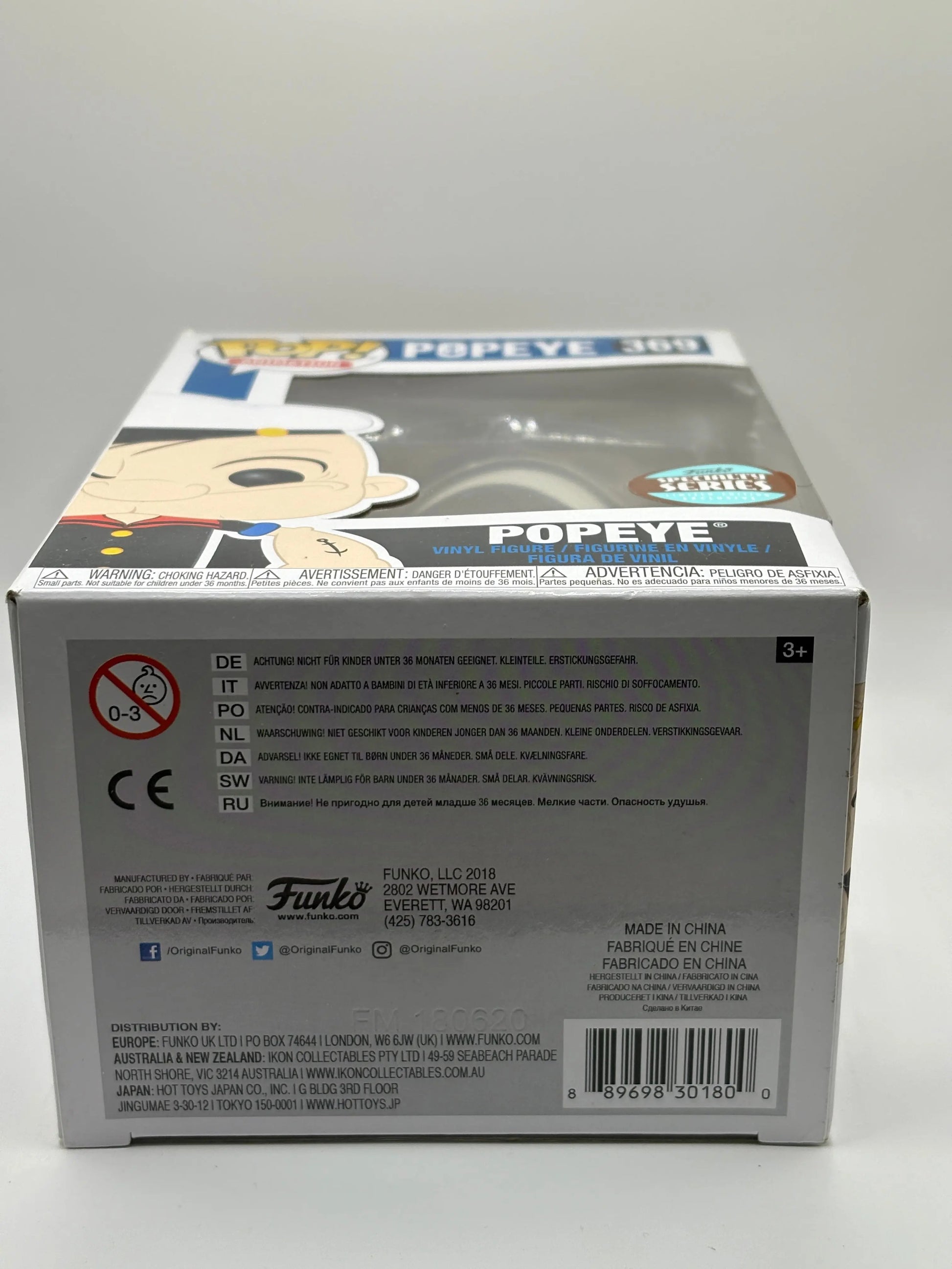 Funko POP! Animation Popeye #369 Popeye Specialty Series FRENLY BRICKS - Open 7 Days