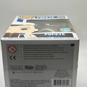 Funko POP! Animation Popeye #369 Popeye Specialty Series FRENLY BRICKS - Open 7 Days