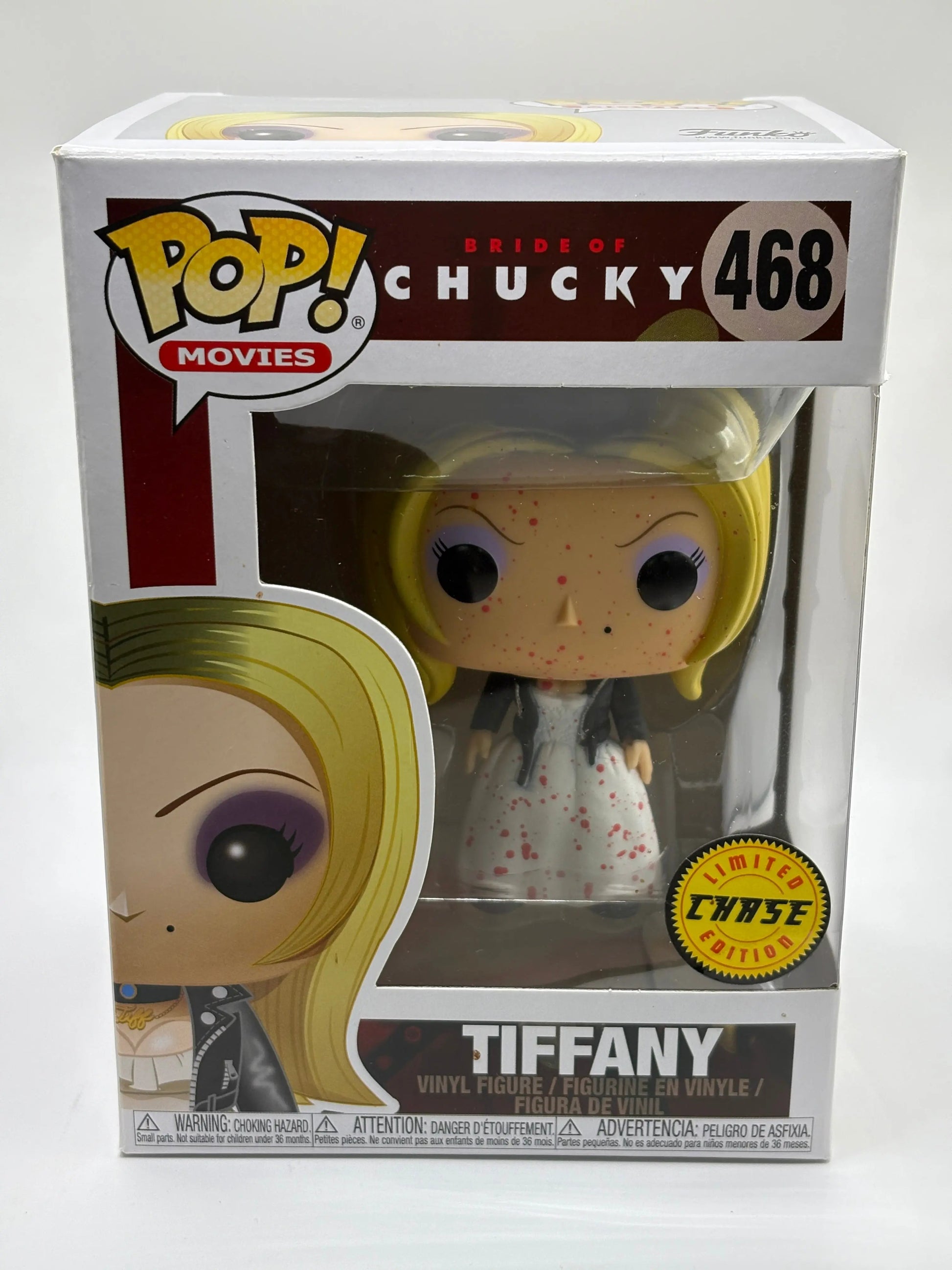 Funko POP! Movies Bride of Chucky #468 Tiffany Limited Chase FRENLY BRICKS - Open 7 Days