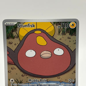 Pokemon TCG White Flare - Stunfisk 118/086 Illustration Rare NM FRENLY BRICKS - Open 7 Days