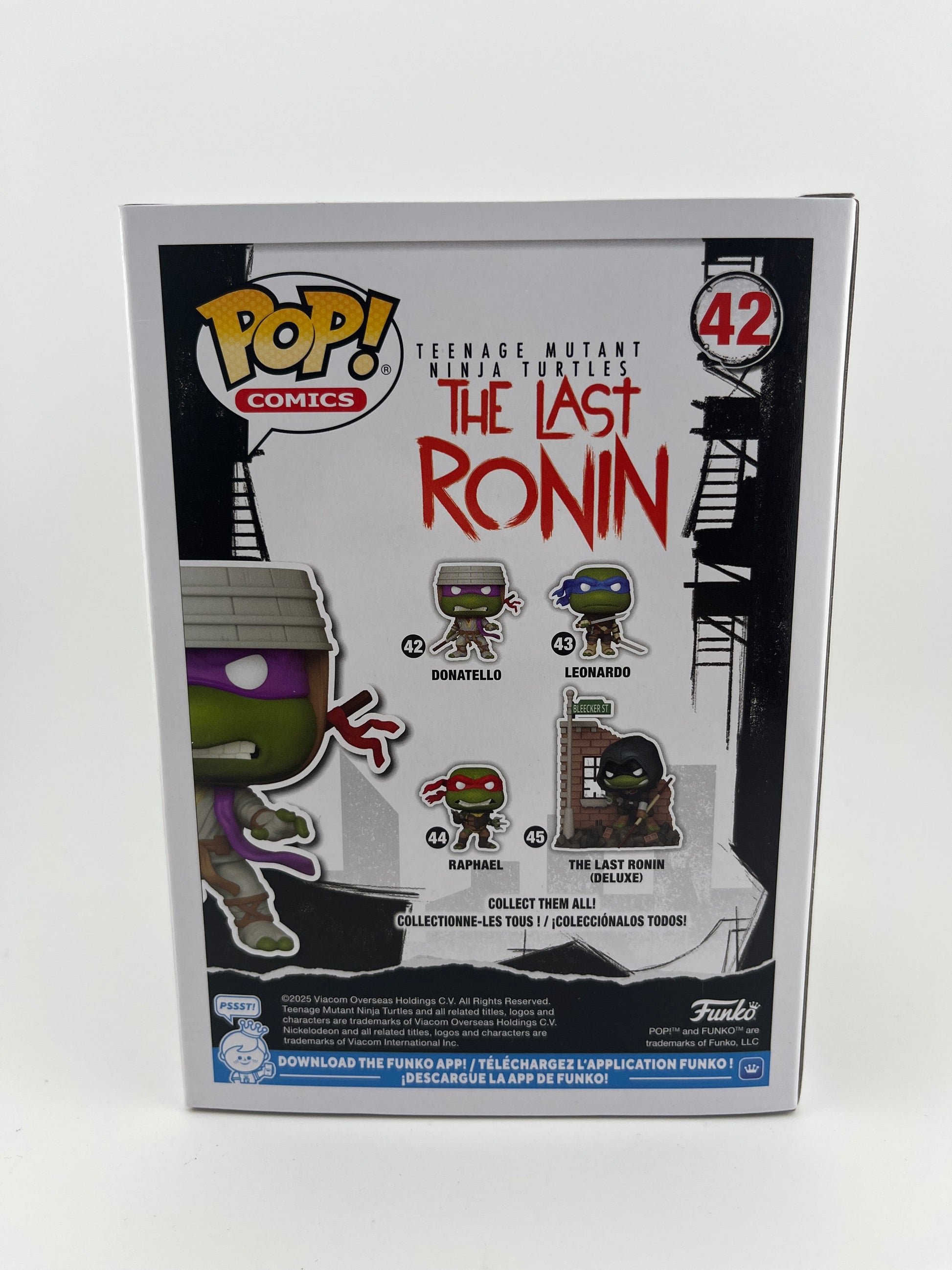 Funko POP! Comics Teenage Mutant Ninja Turtles - The Last Ronin "Donatello" #42 FRENLY BRICKS - Open 7 Days
