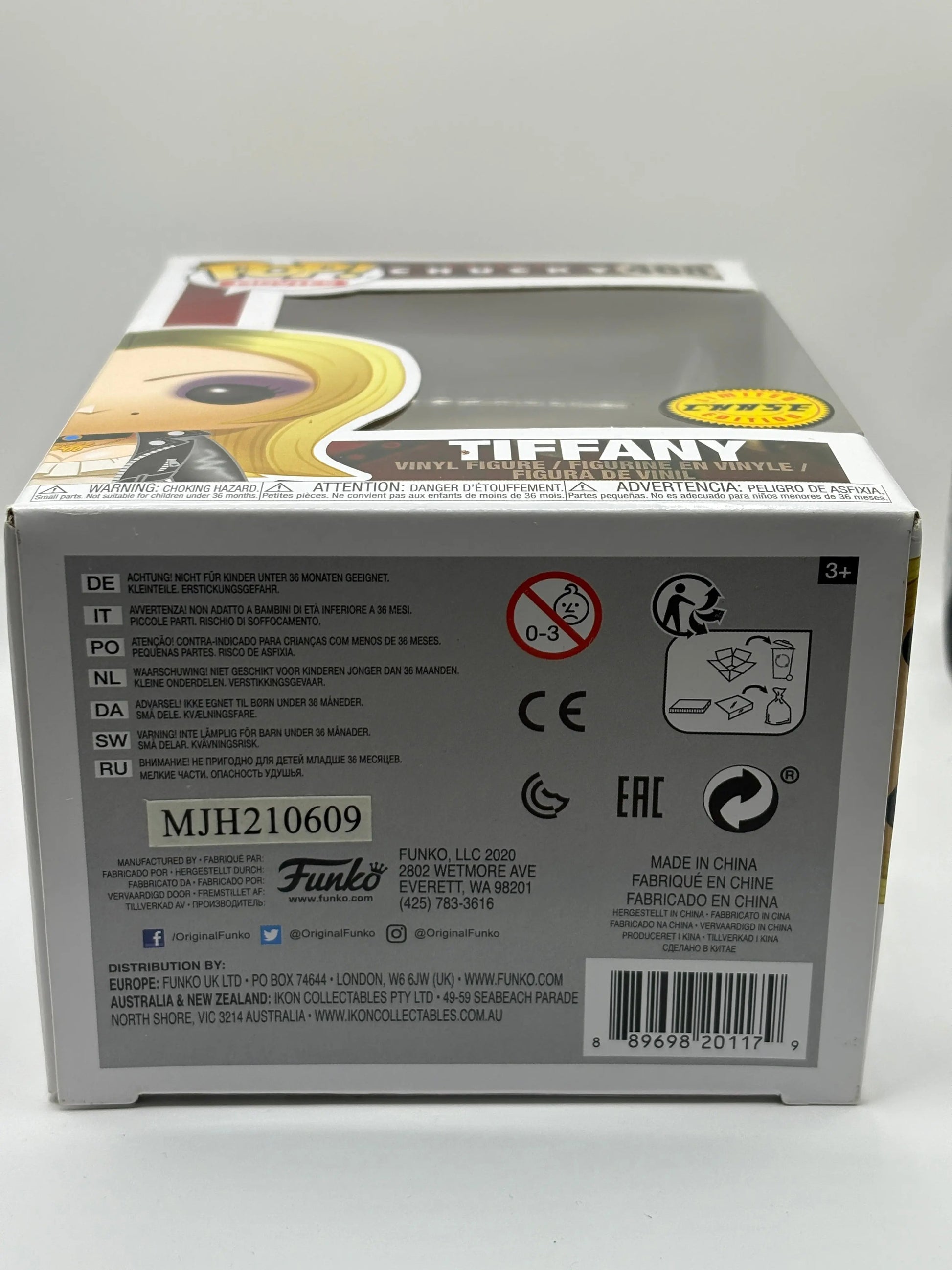 Funko POP! Movies Bride of Chucky #468 Tiffany Limited Chase FRENLY BRICKS - Open 7 Days