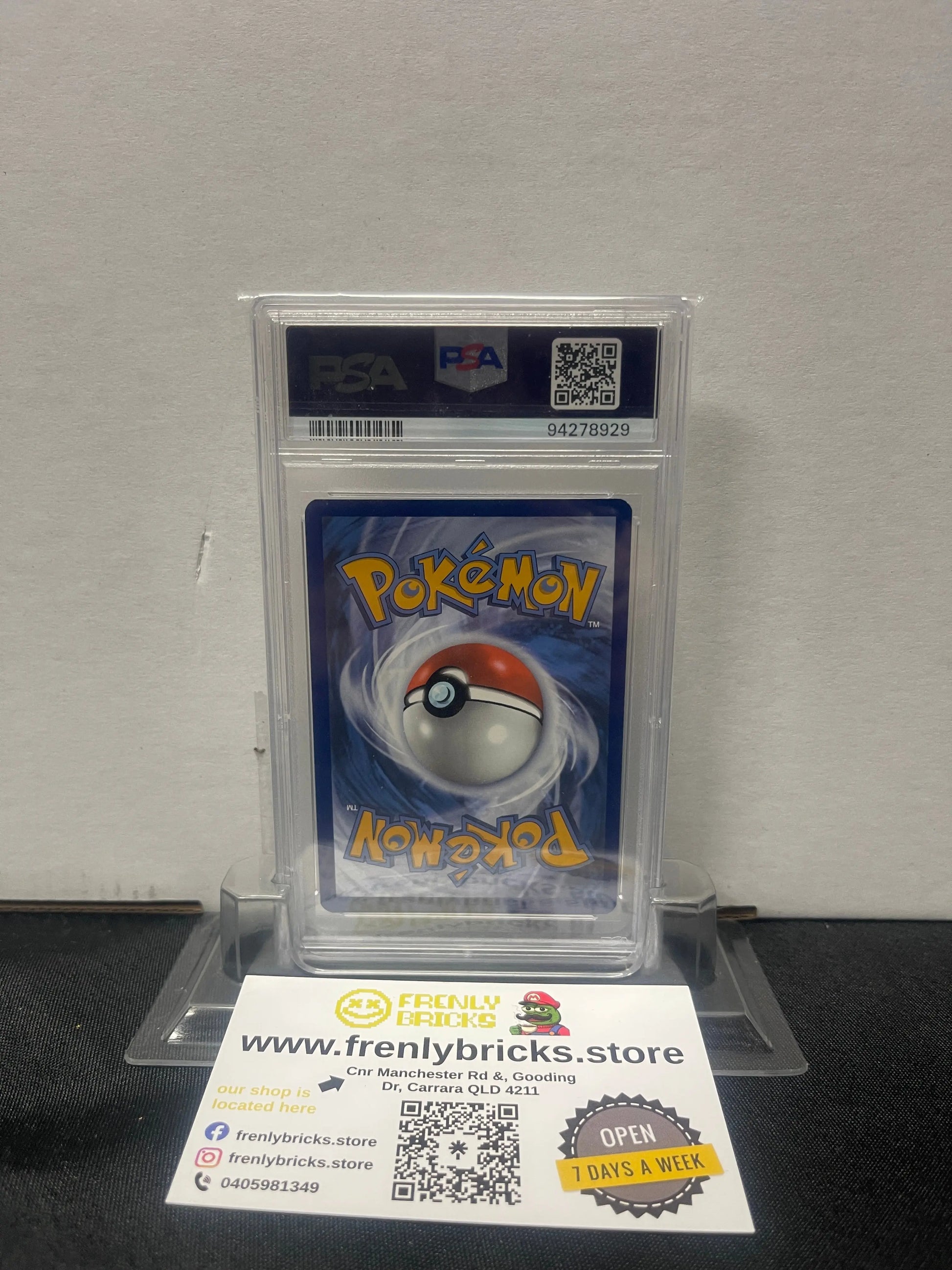 PSA 9 2024 Prerelease STAFF Froslass 117 Pokémon Twilight Masquerade SV Promo FRENLY BRICKS - Open 7 Days