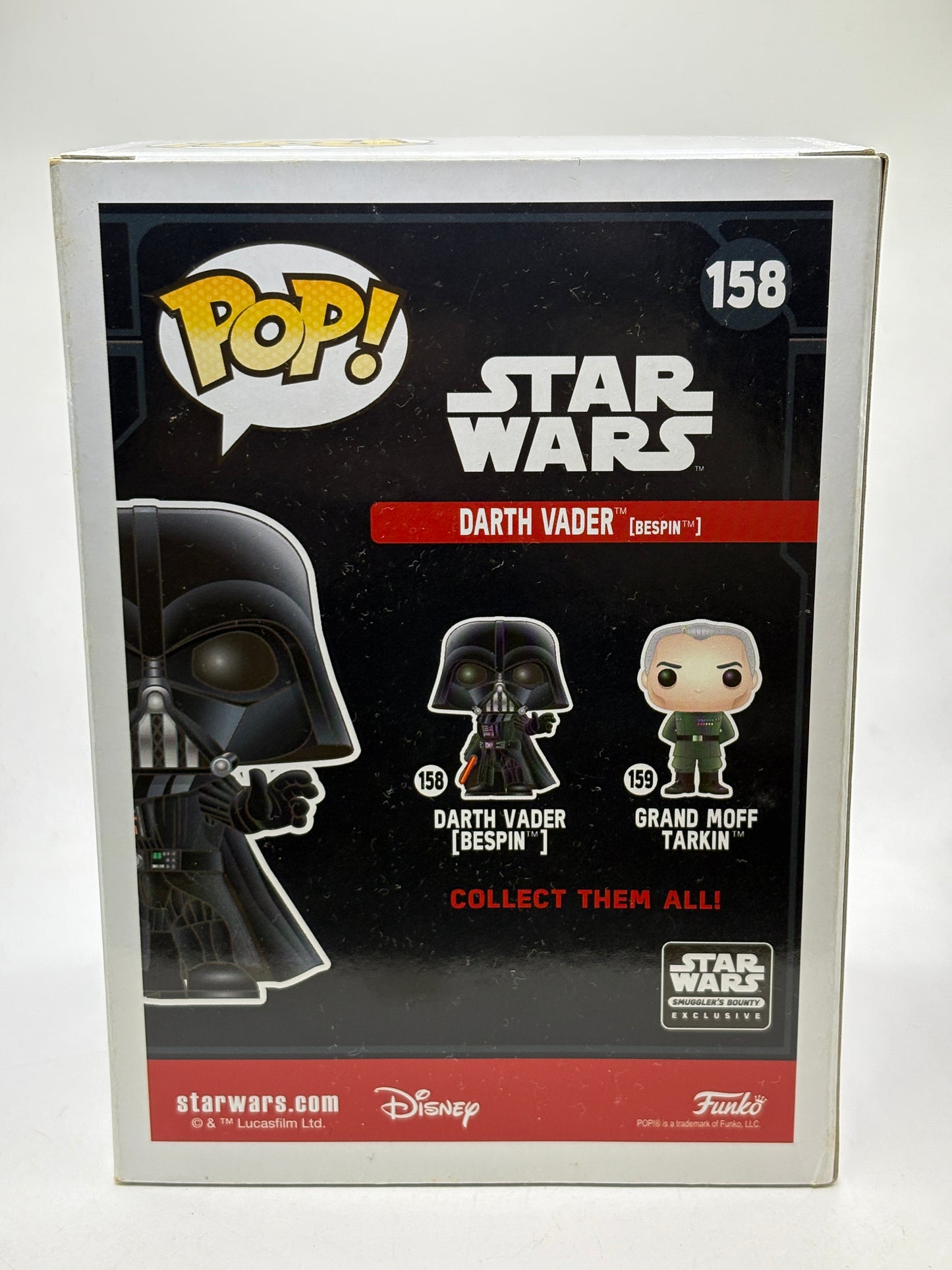 Funko POP! Star Wars #158 Darth Vader [Bespin] Smugglers Bounty Exclusive