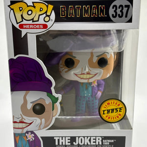 Funko POP! Heroes Batman #337 The Joker (Batman 1989) Limited Chase FRENLY BRICKS - Open 7 Days