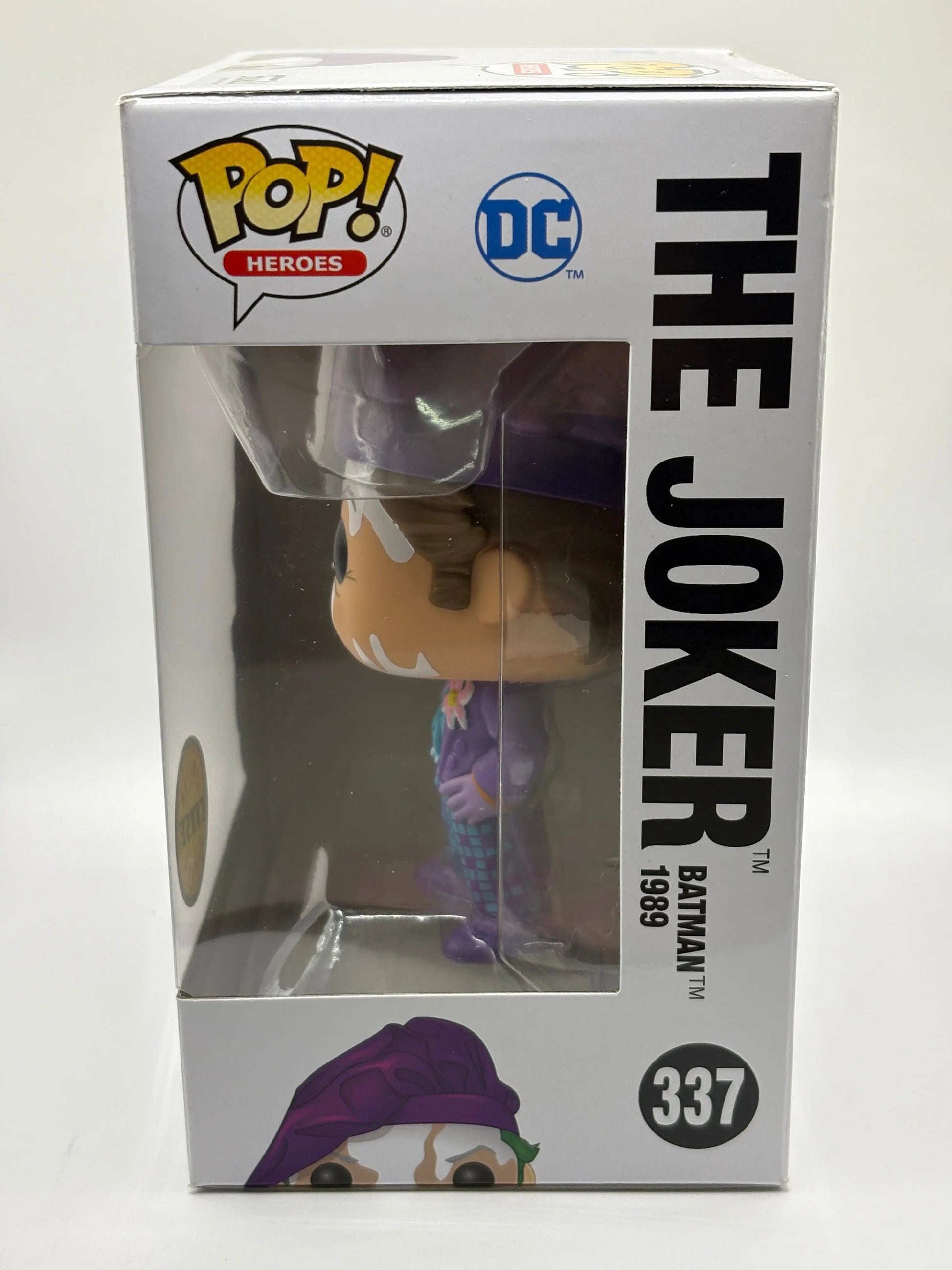 Funko POP! Heroes Batman #337 The Joker (Batman 1989) Limited Chase FRENLY BRICKS - Open 7 Days