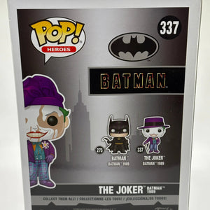 Funko POP! Heroes Batman #337 The Joker (Batman 1989) Limited Chase FRENLY BRICKS - Open 7 Days